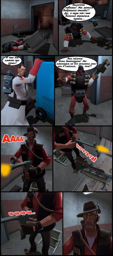 Team Fortress 2 - Team Fortress 2 & Garry's Mod - Comics